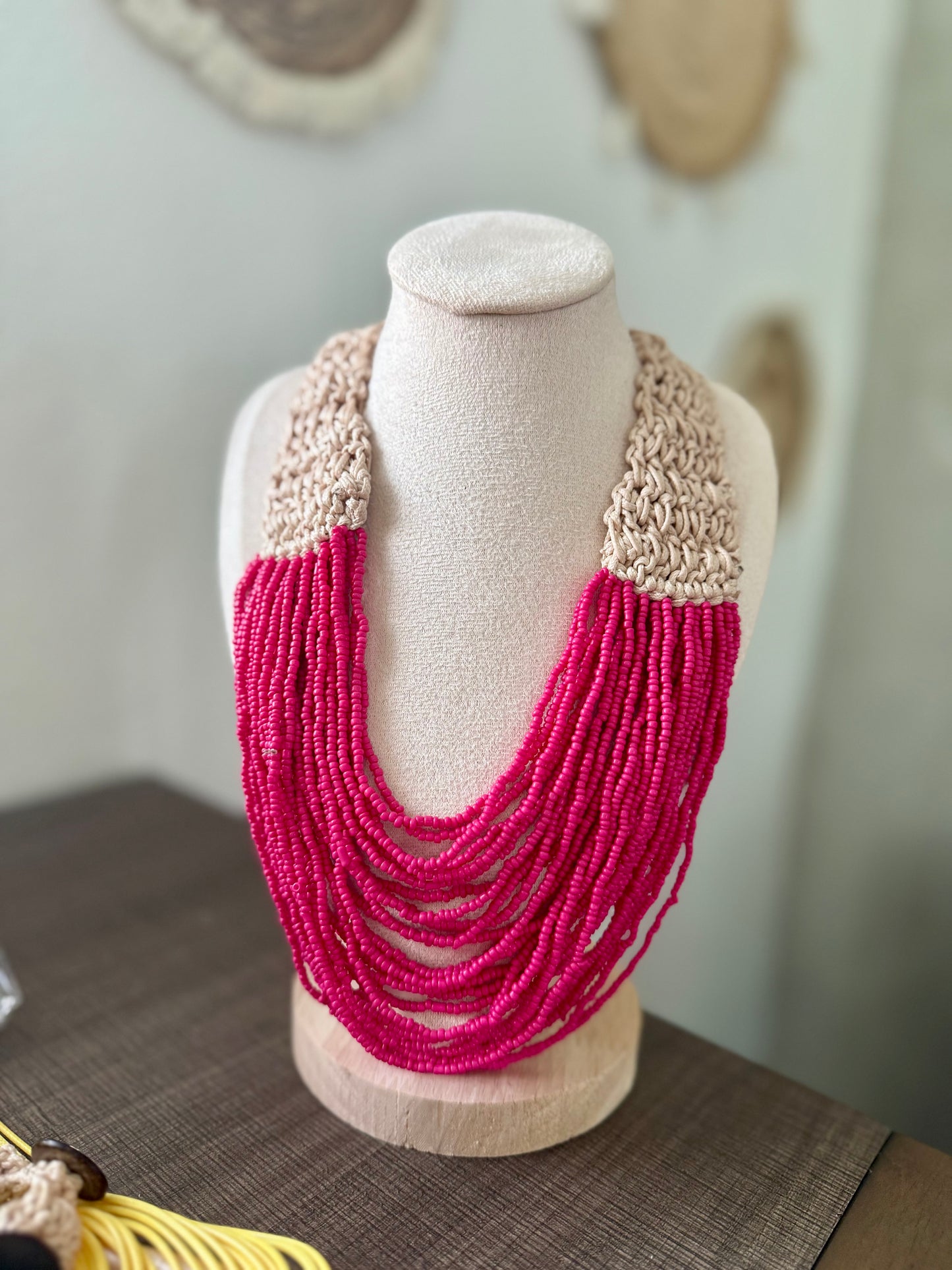 Milan Beaded Boho Necklace