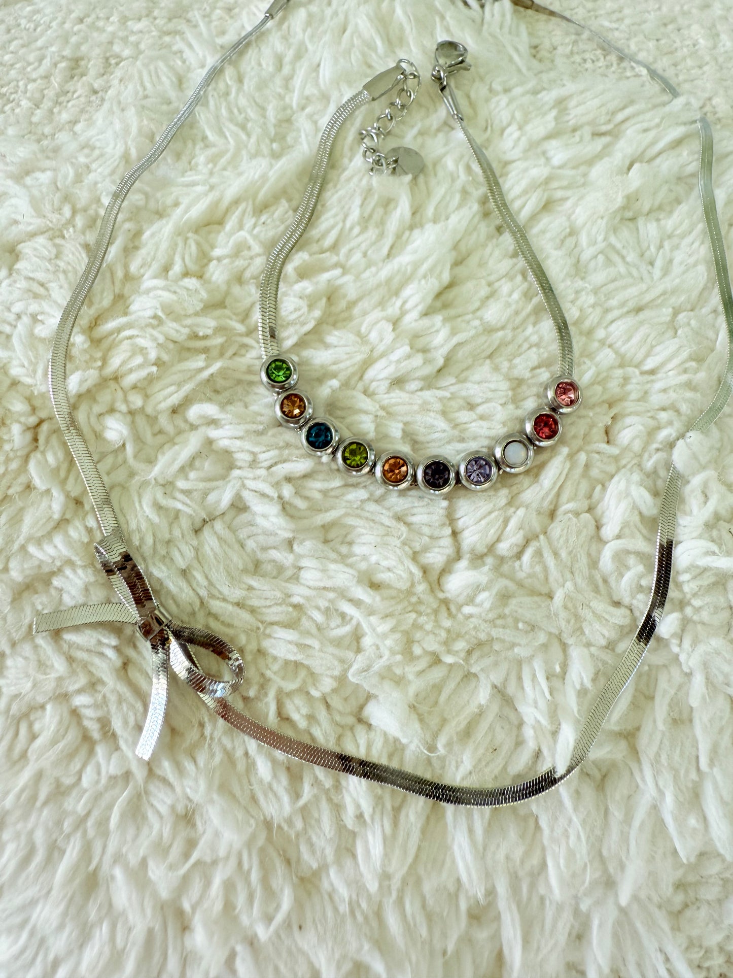 El Lazo snake chain silver