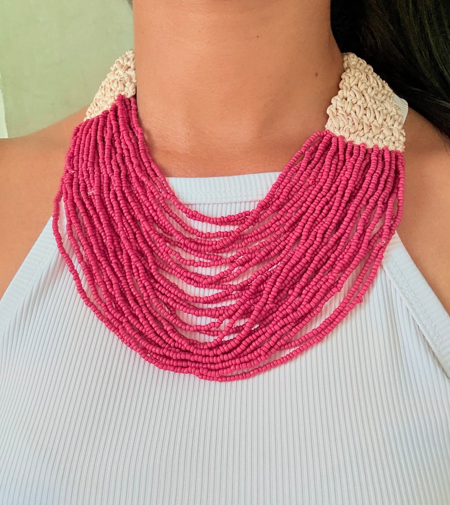 Milan Beaded Boho Necklace