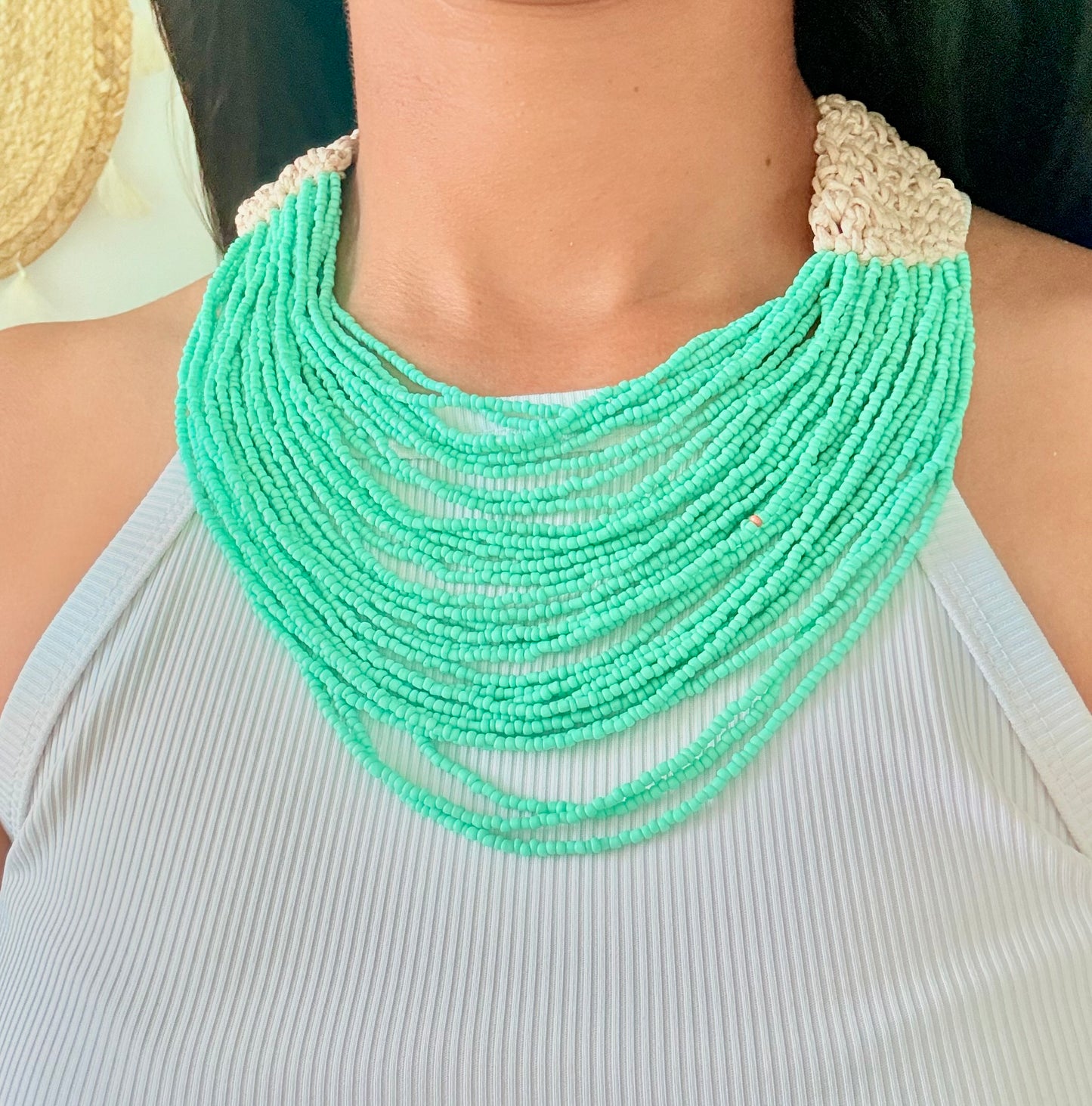 Milan Beaded Boho Necklace