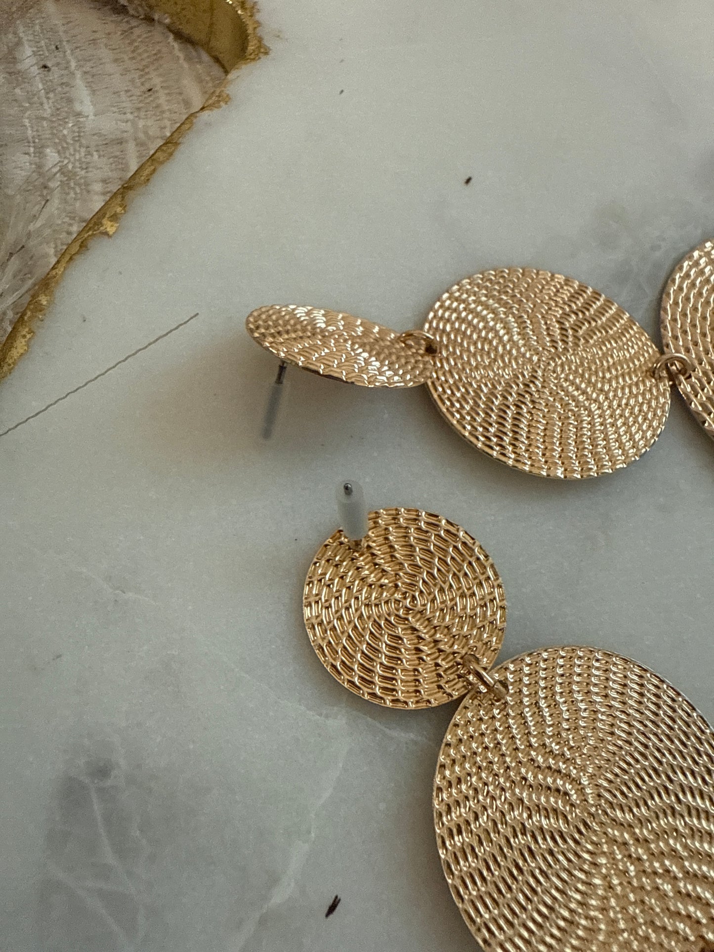 Circle Stud Earrings