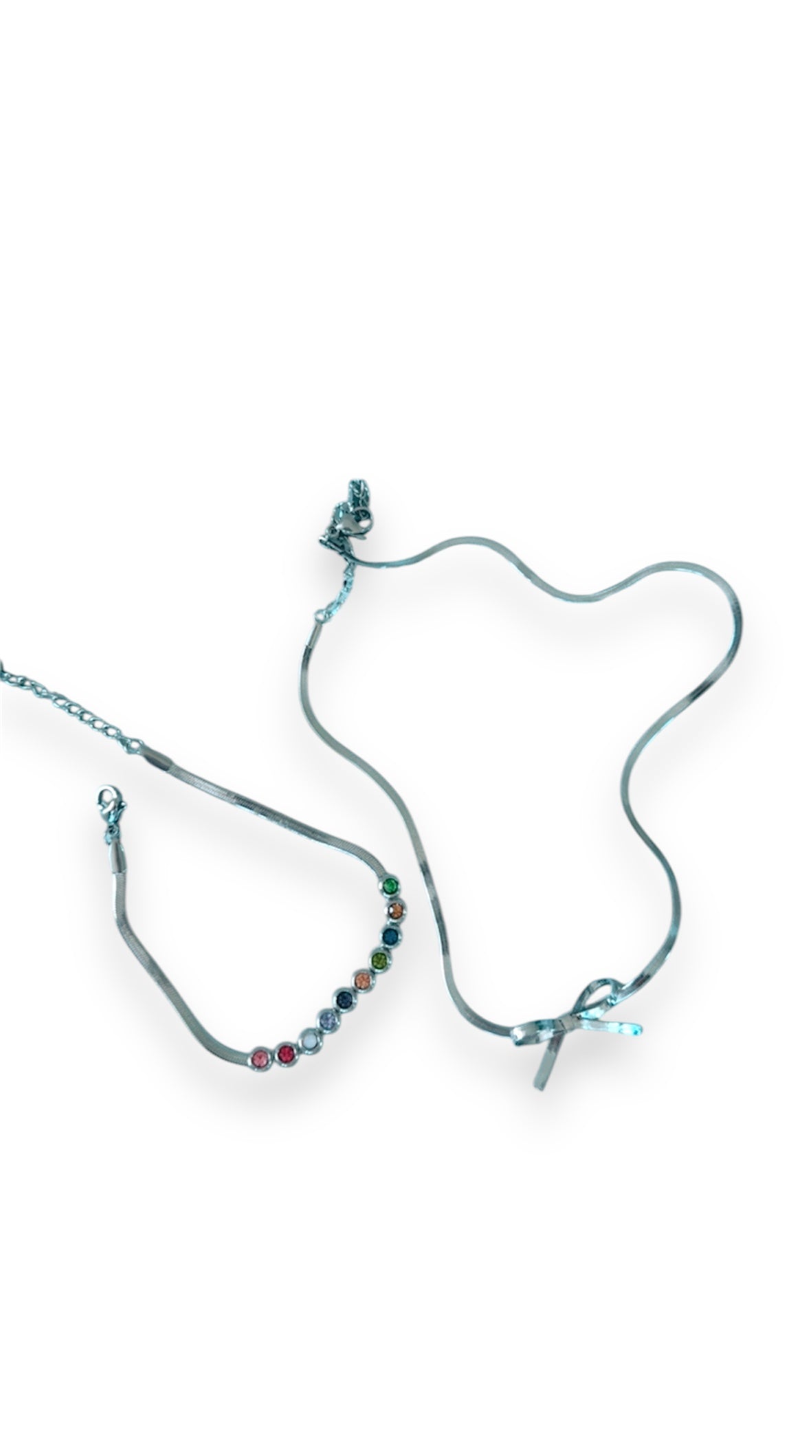 El Lazo snake chain silver