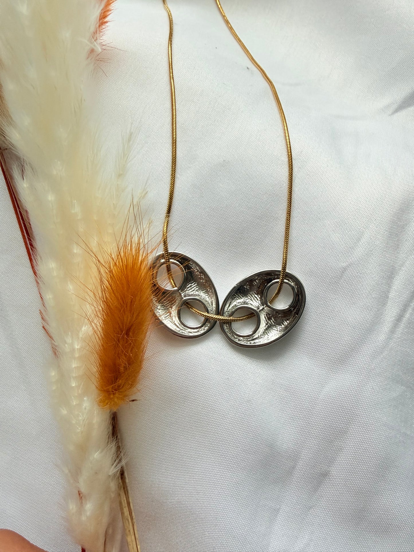 Gucci Gold and Silver Necklace