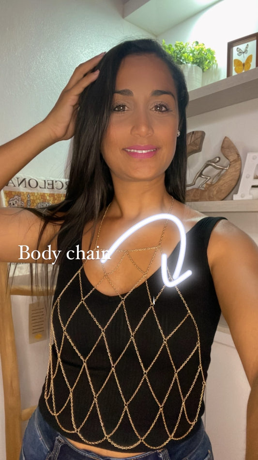 Sexy Iron Body Chain