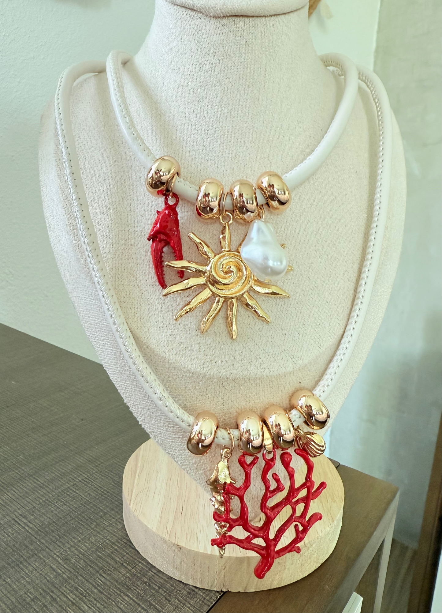 Red Reef Summer Necklace