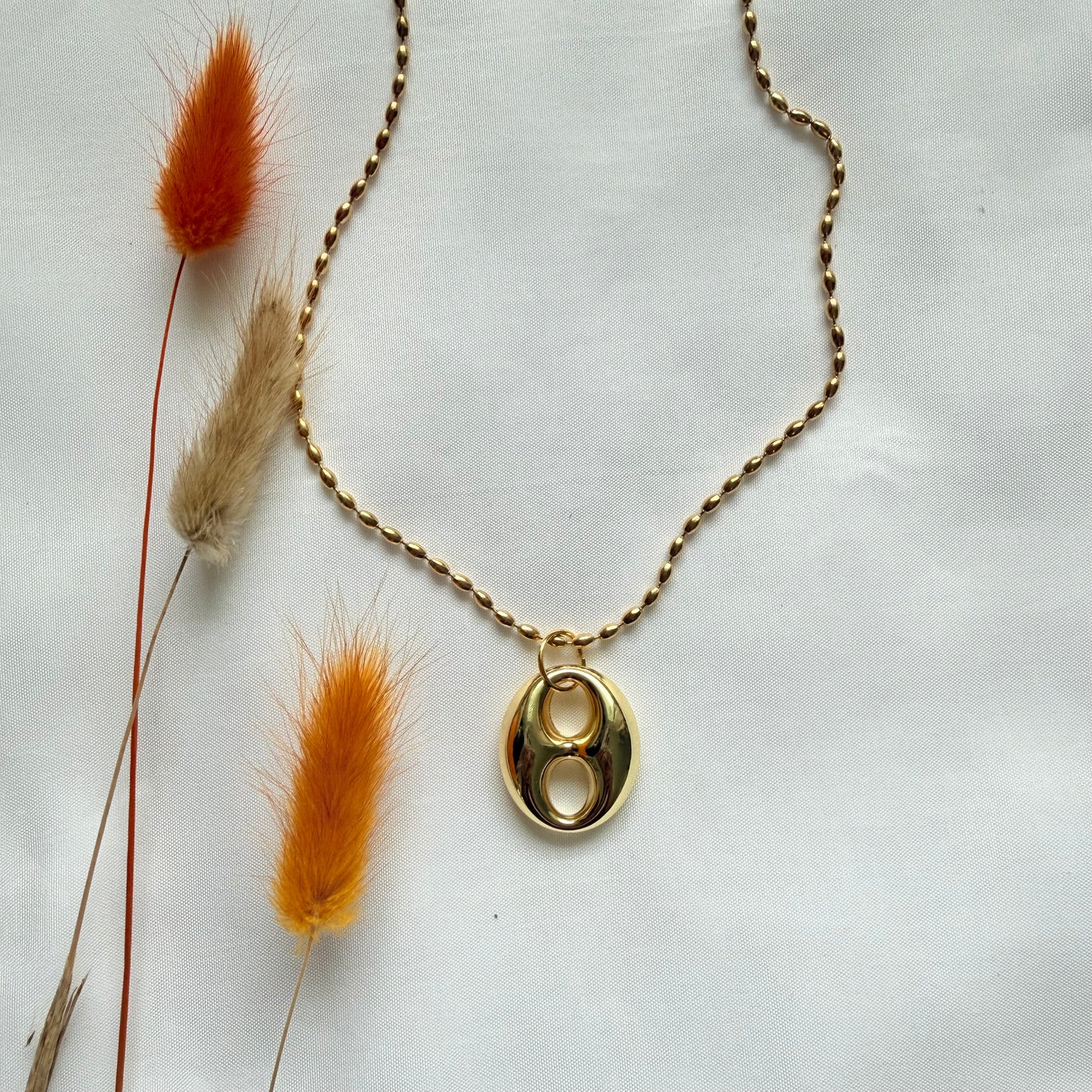Gucci single gold Necklace