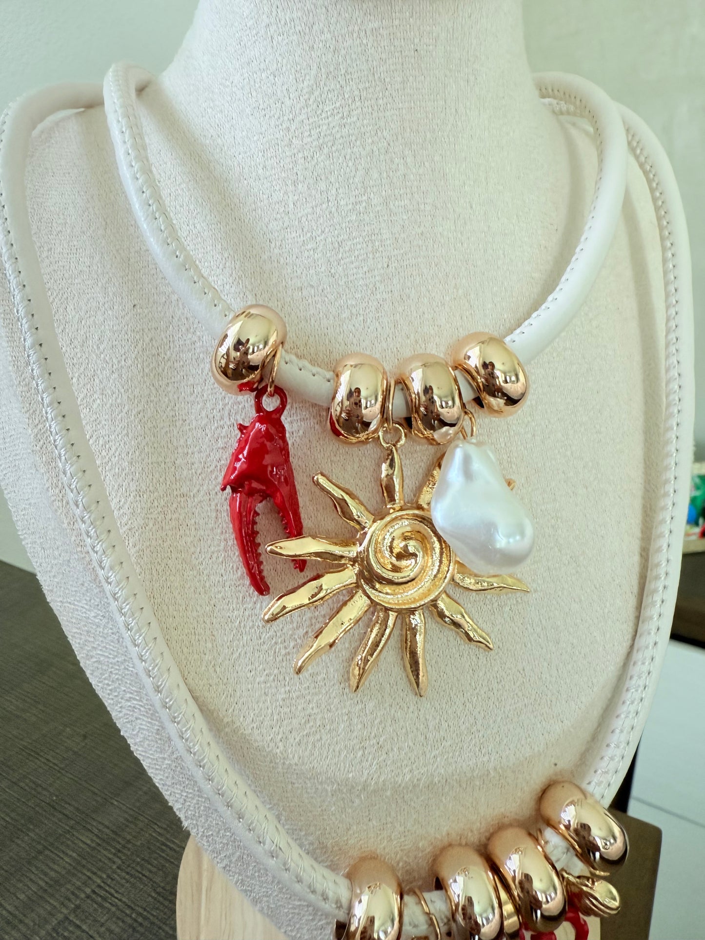 Red Reef Summer Necklace