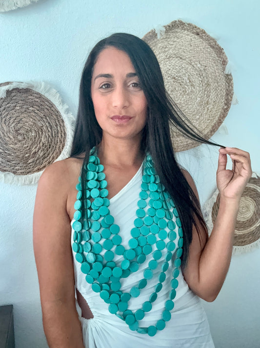 Boho Wooden Necklace✨