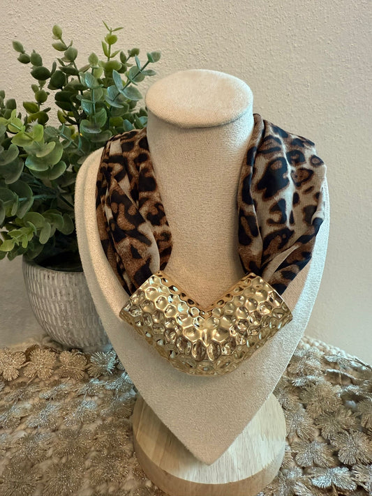 Leopard Print Necklace