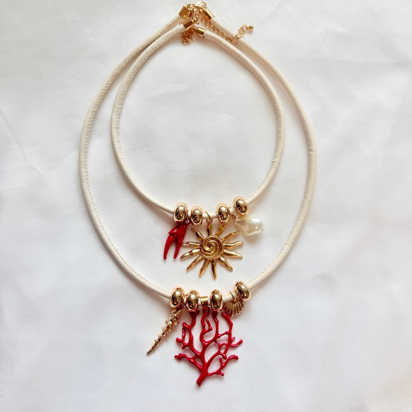 Red Reef Summer Necklace