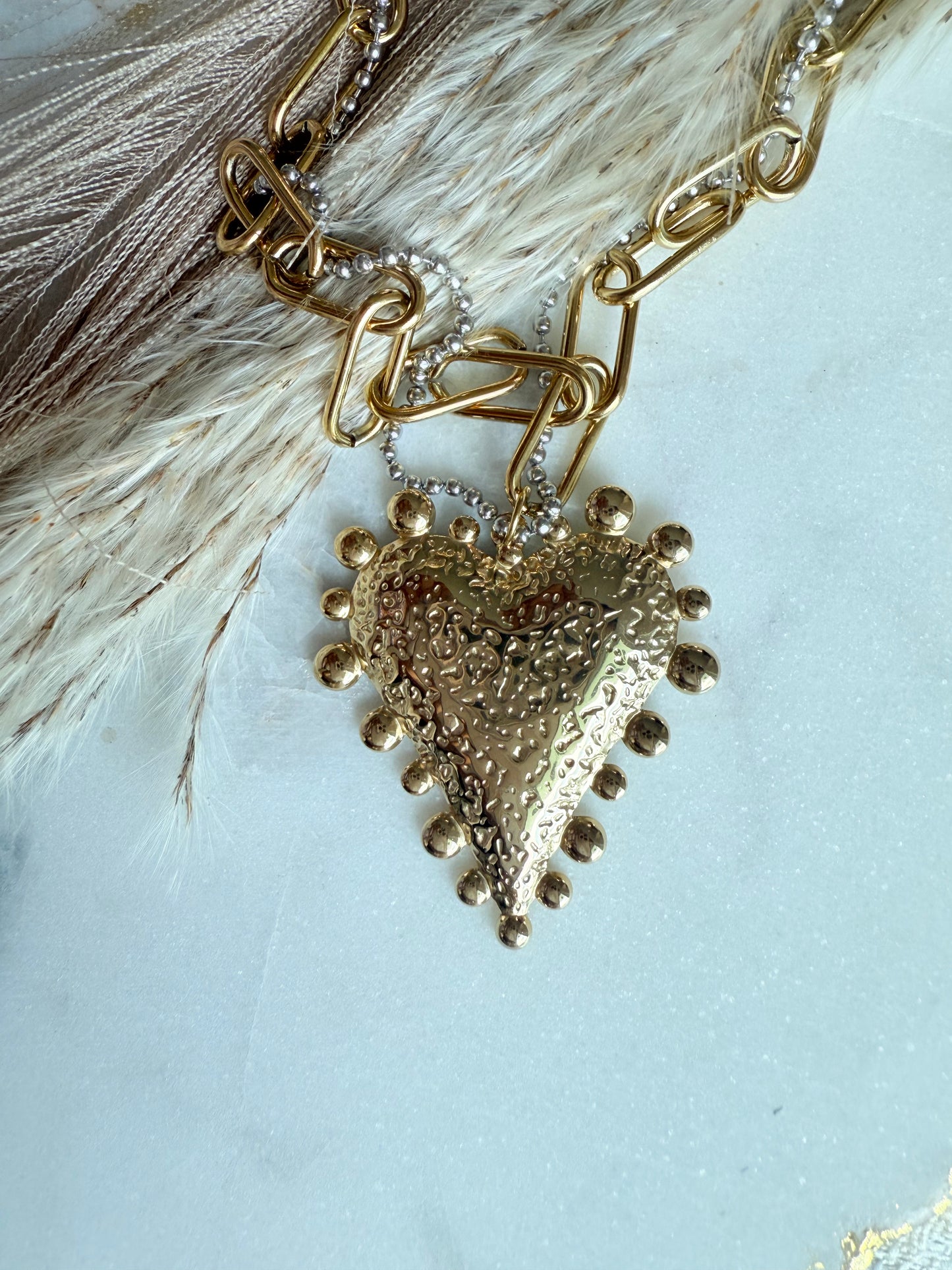Amor Andino Gold Necklace